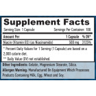 HAYA LABS Niacin / Flush-Free / 500 mg / 100 Caps